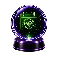 Monthly distance achievement badge