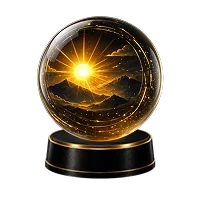 Midday goal achievement badge